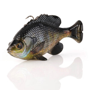 Savage Gear Pulse Tail Bluegill Line Thru swimbait 3D