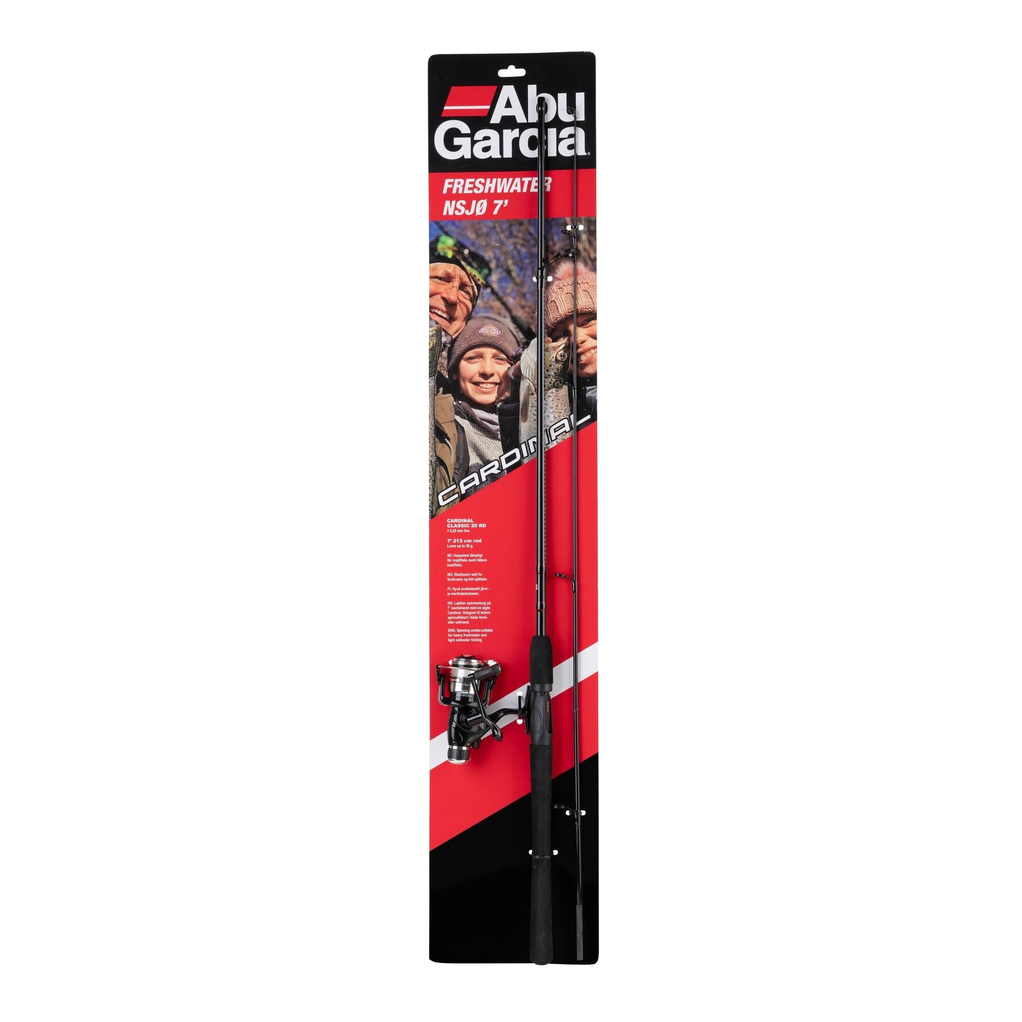 Abu Garcia Cardinal Classic combo pesca acqua dolce principianti
