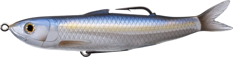 Livetarget Hollow Body Shiner esca 3 3/4" Pearl Ghost