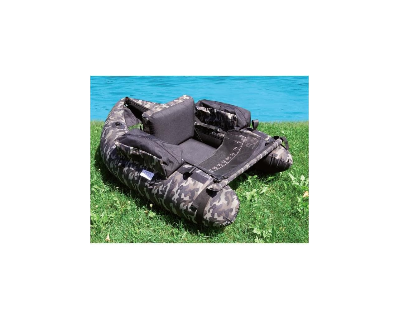 Linea Effe Belly Boat camou barca gonfiabile con pompa