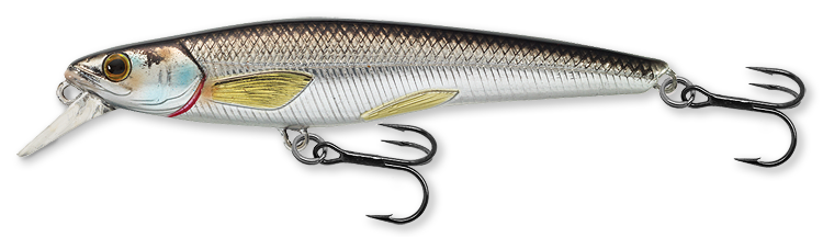 Livetarget Rainbow Smelt Jerkbait esca 3 5/8" Silver Blue
