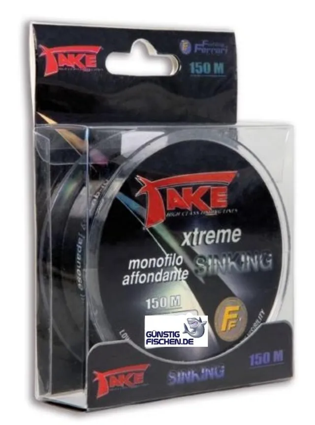 Linea Effe Take Xtreme filo 150 m 0.30 mm nero