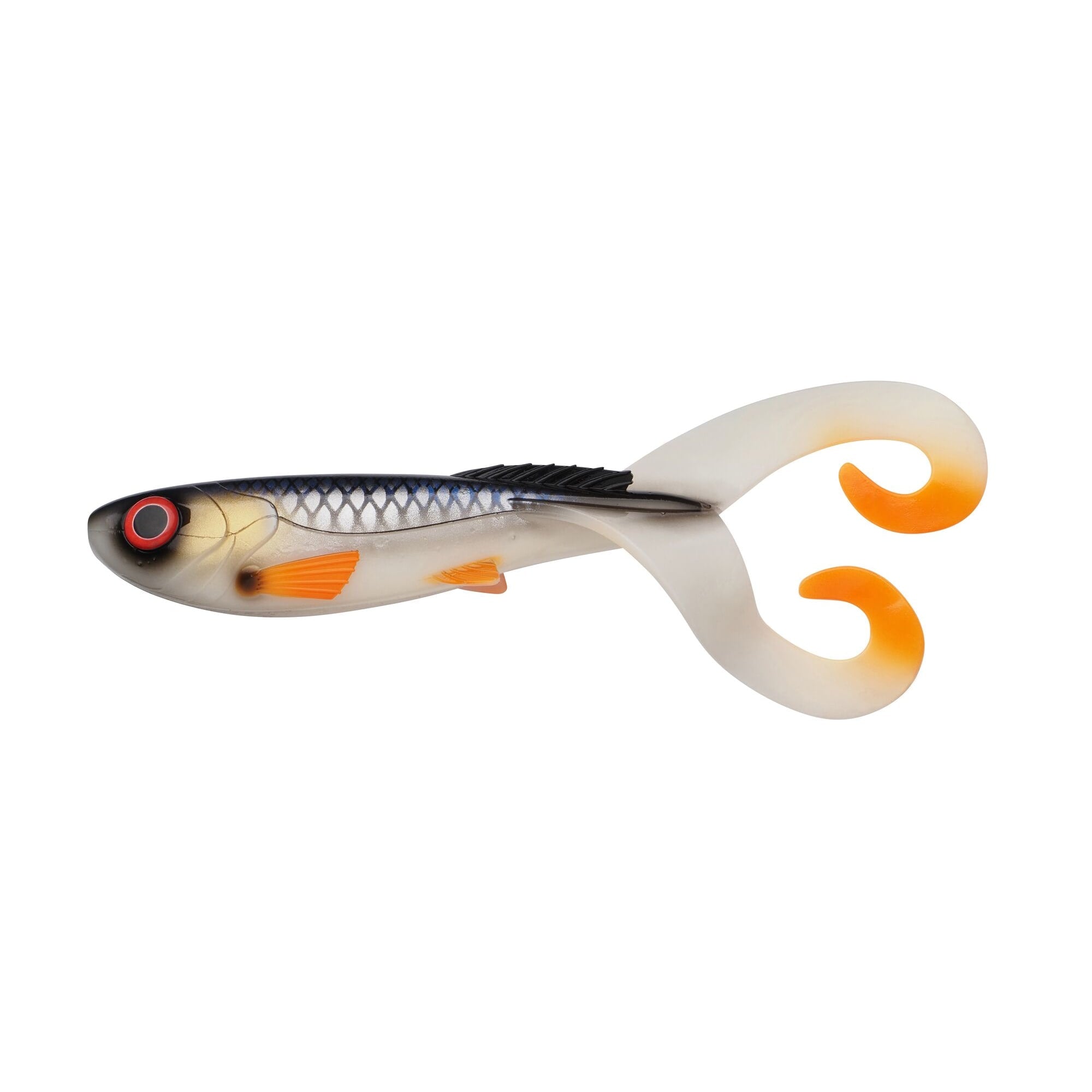 Abu Garcia Beast Twintail Shad Firetiger per luccio