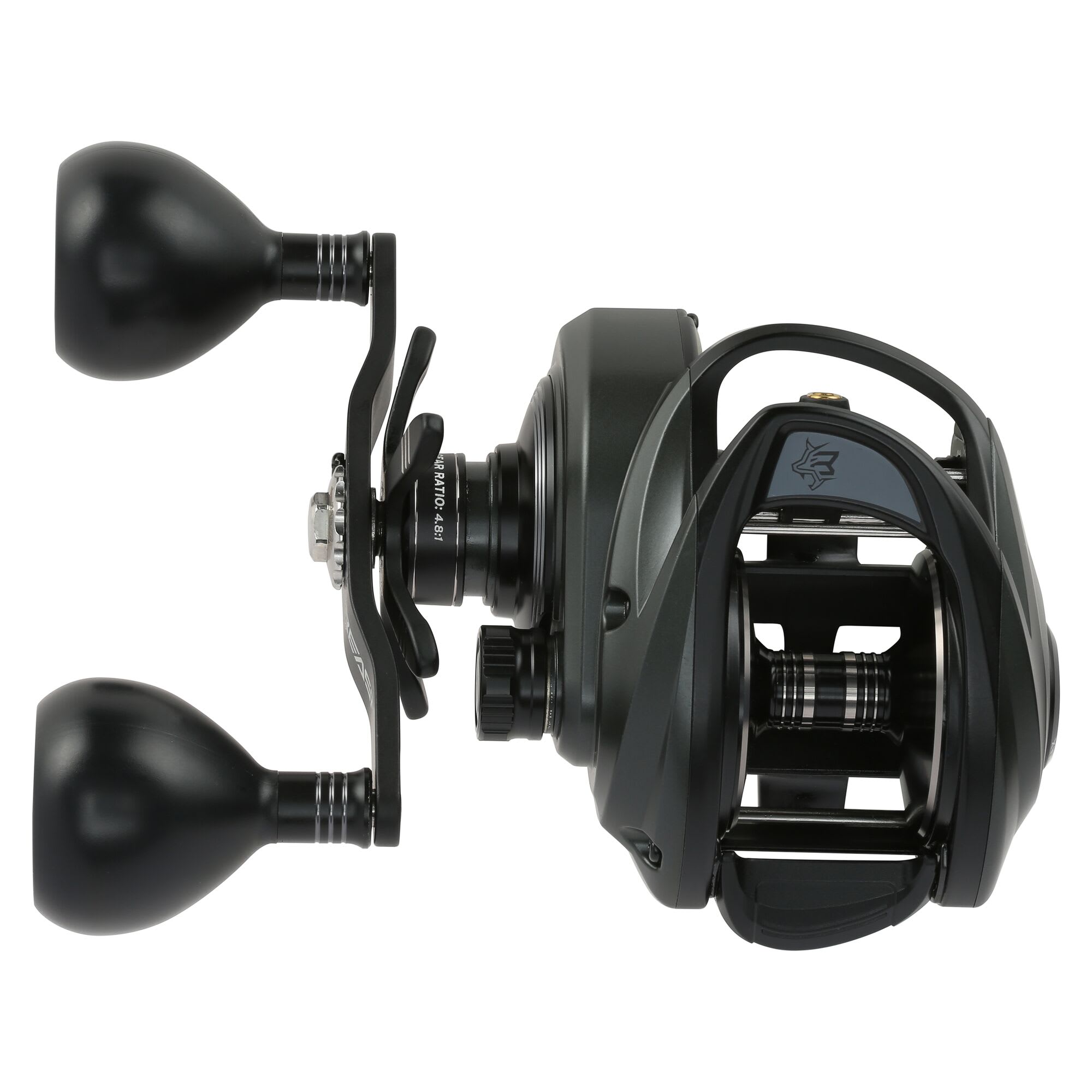 Abu Garcia Beast 400 Mulinello Casting Man sinistra