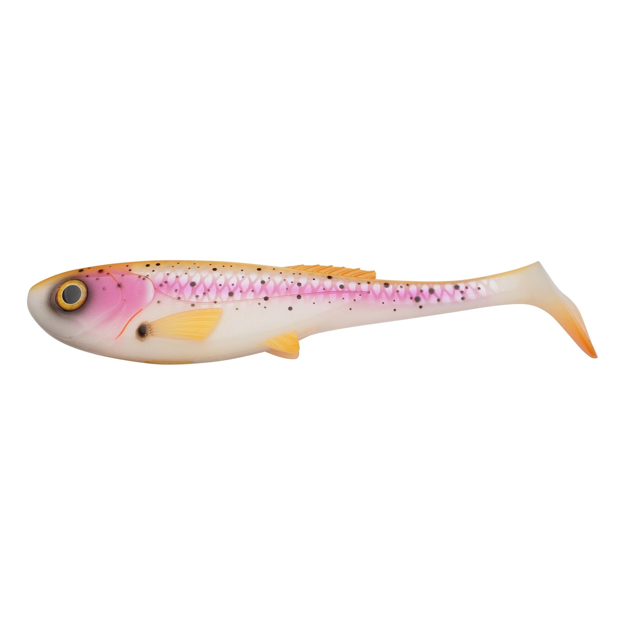 Abu Garcia Beast Slim Paddletail shad gomma Firetiger profondità