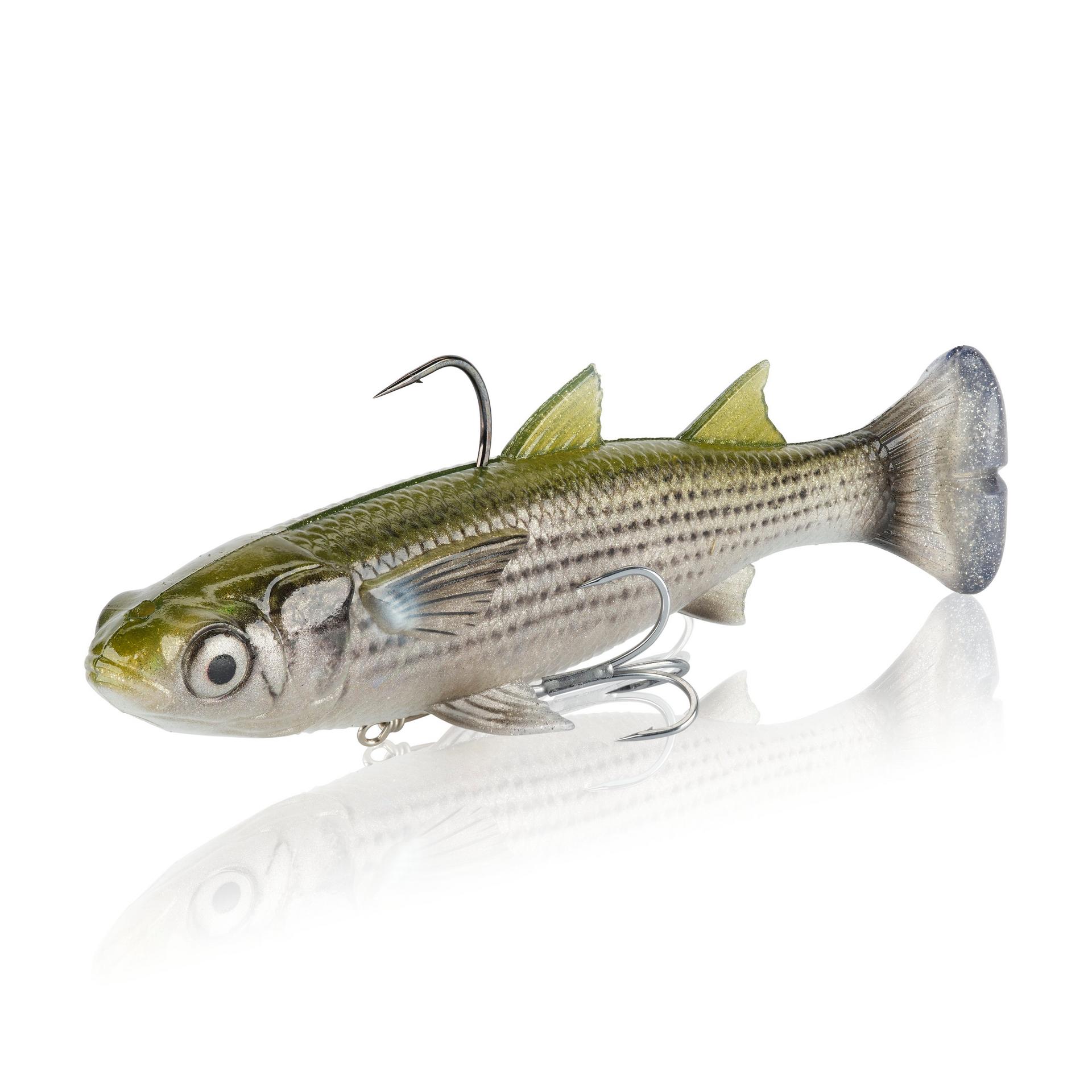 Savage Gear 3D Line Thru Mullet Swimbait Silver Mullet 15cm