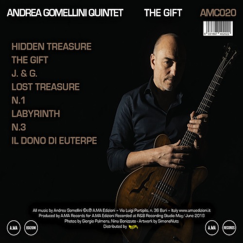 Albore The Gift AMC020 CD Andrea Gomellini chitarra quintetto