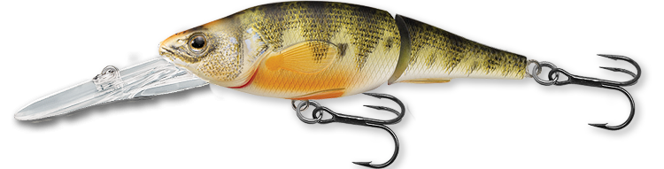 Livetarget Jointed Baits Yellow Perch esca snodata 3 5/8" traina
