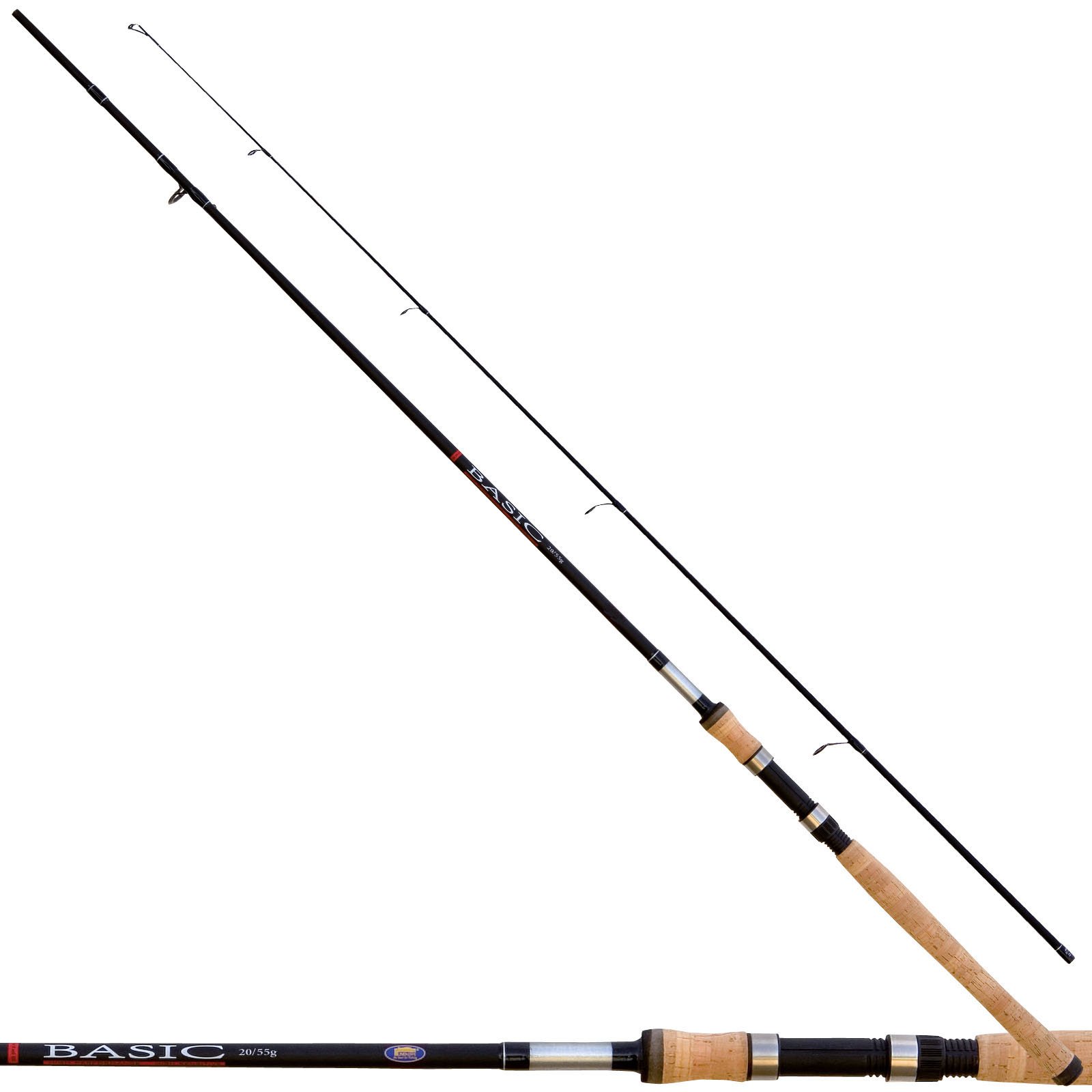 Lineaeffe Basic Canna Spinning 2,40 m 10-35 g Predatori