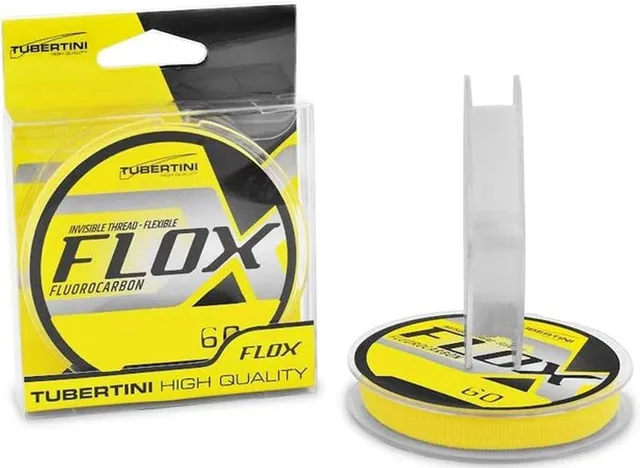 Tubertini Flox Fluorocarbon filo 60 m 0,125 mm