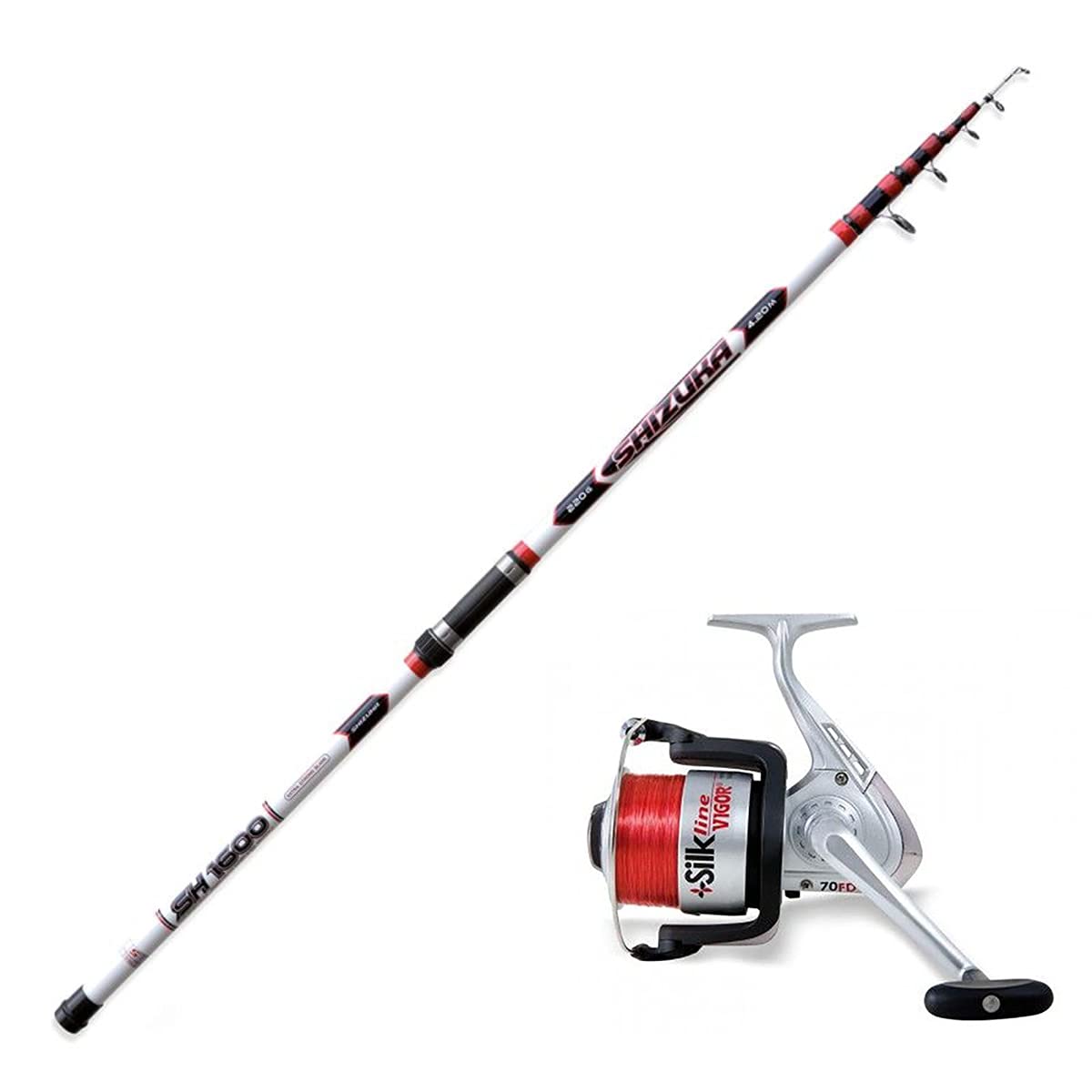 Linea Effe Shizuka SH1600 420 220g kit canna + Vigor 7000 FD