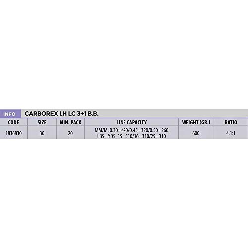 Linea Effe Carborex LH LC 3000 Mulinello Traina Sinistro