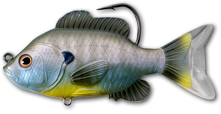 Livetarget Sunfish Swimbait esca 3 1/2" 1/2 oz 551 Natural Blue