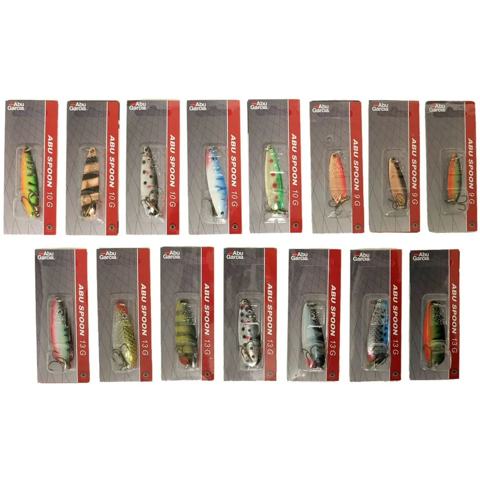 Abu Garcia Toby cucchiaini assortiti small spoons set trota