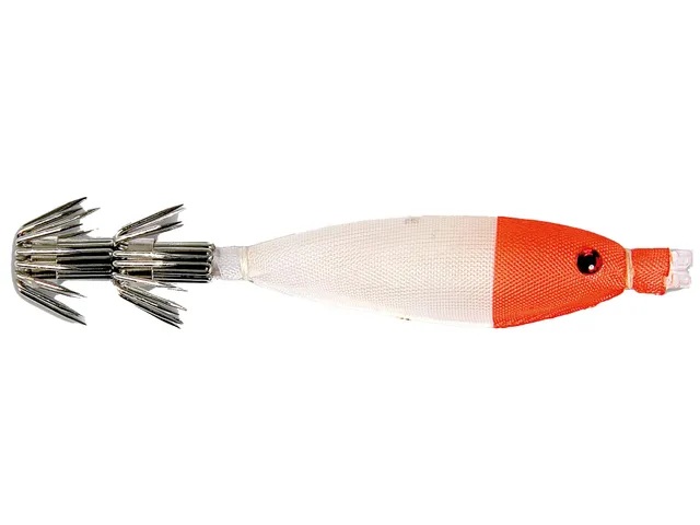 Linea Effe Natural Soft Squid Totanara Seppie 4 g 7 cm White-Red