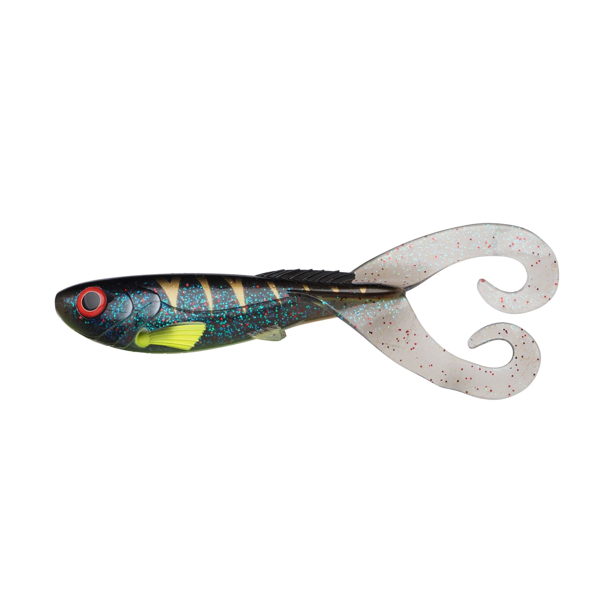 Abu Garcia Beast Twintail Shad Firetiger per luccio