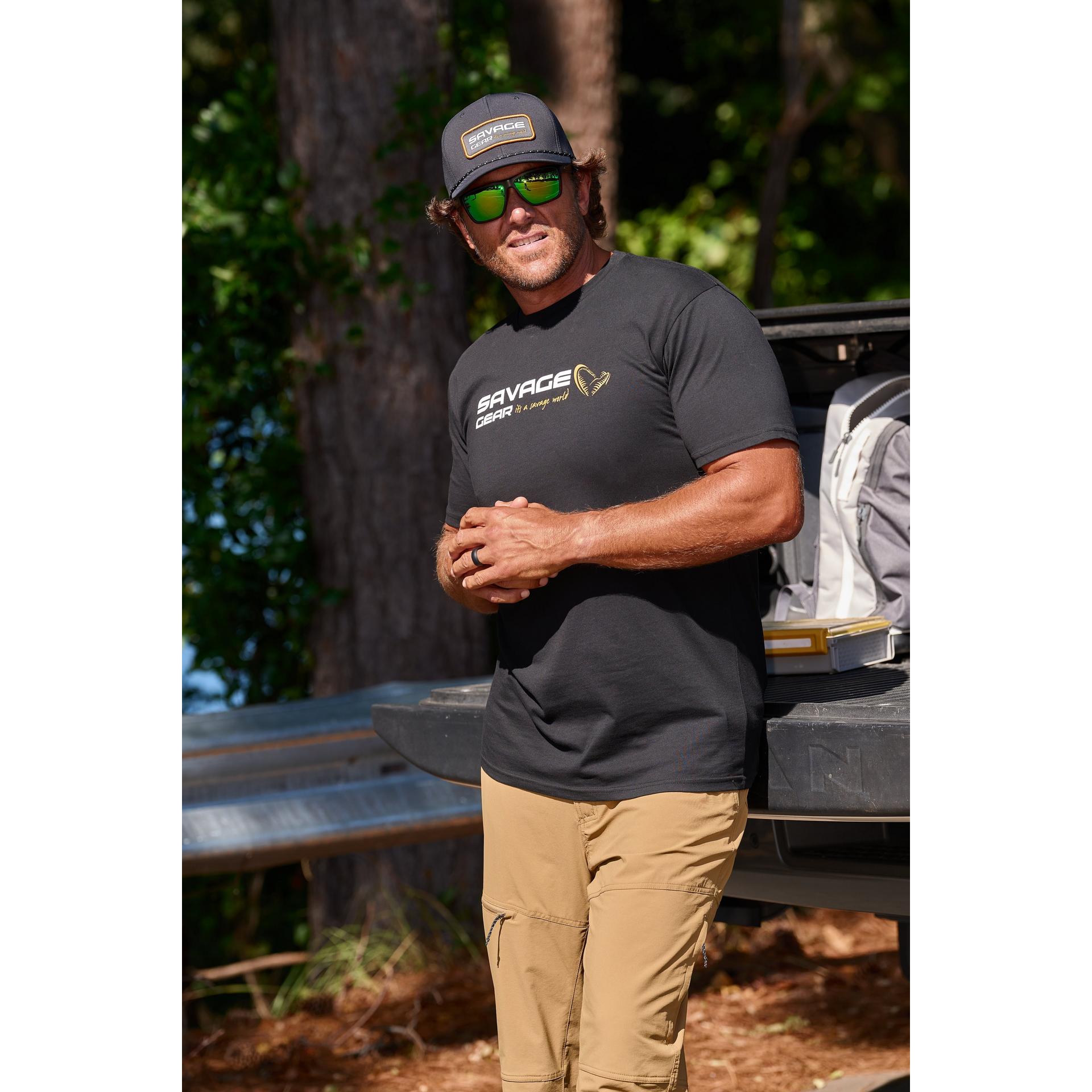 Savage Gear Orange LTD Logo Tee Maglietta Manica Corta