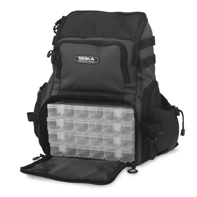 Tubertini Seika Climber zaino pesca nero antistrappo