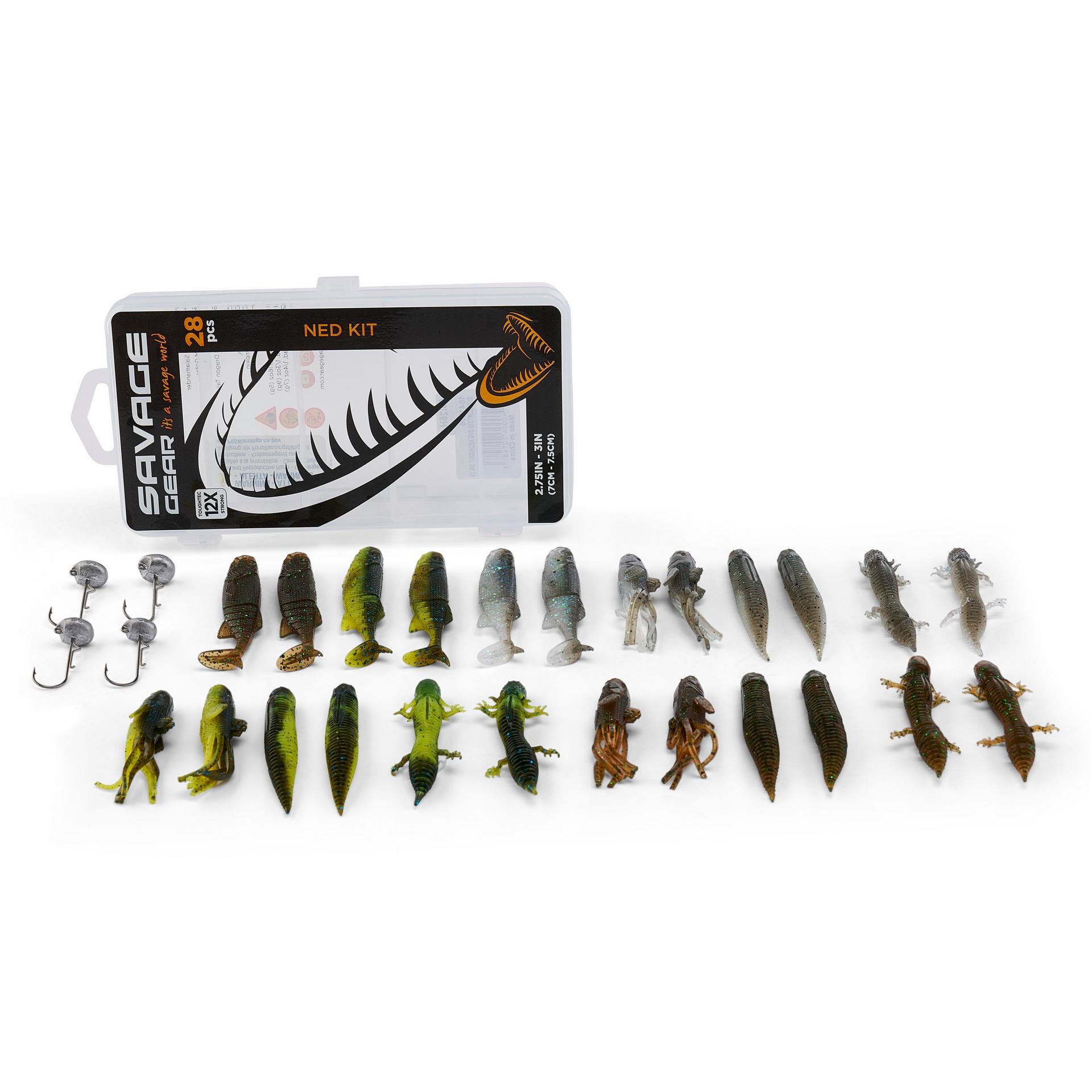 Savage Gear Toughtec Ned Rig Kit esche finesse bass