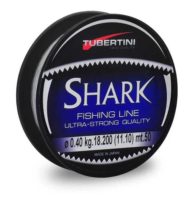 Tubertini Shark monofilo 50 m 0.23 mm 6,30 kg terminale mare
