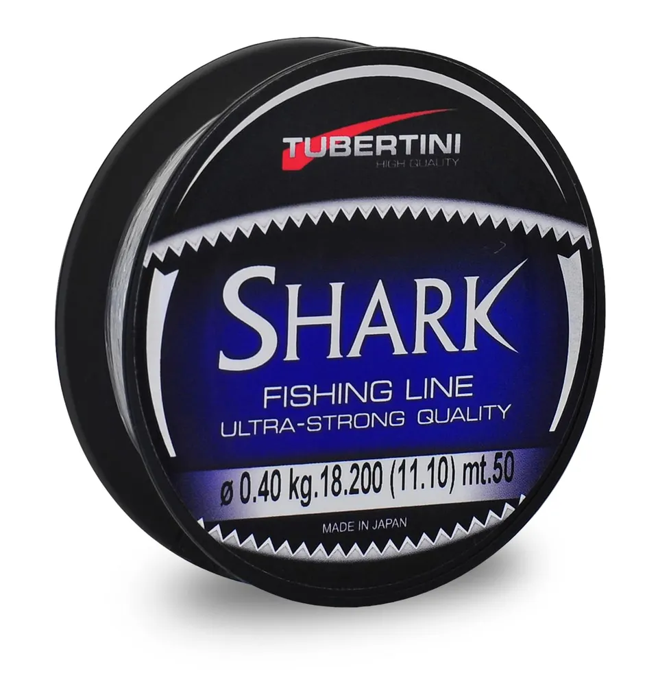 Tubertini Shark monofilo 50 m 0.23 mm 6,30 kg terminale mare