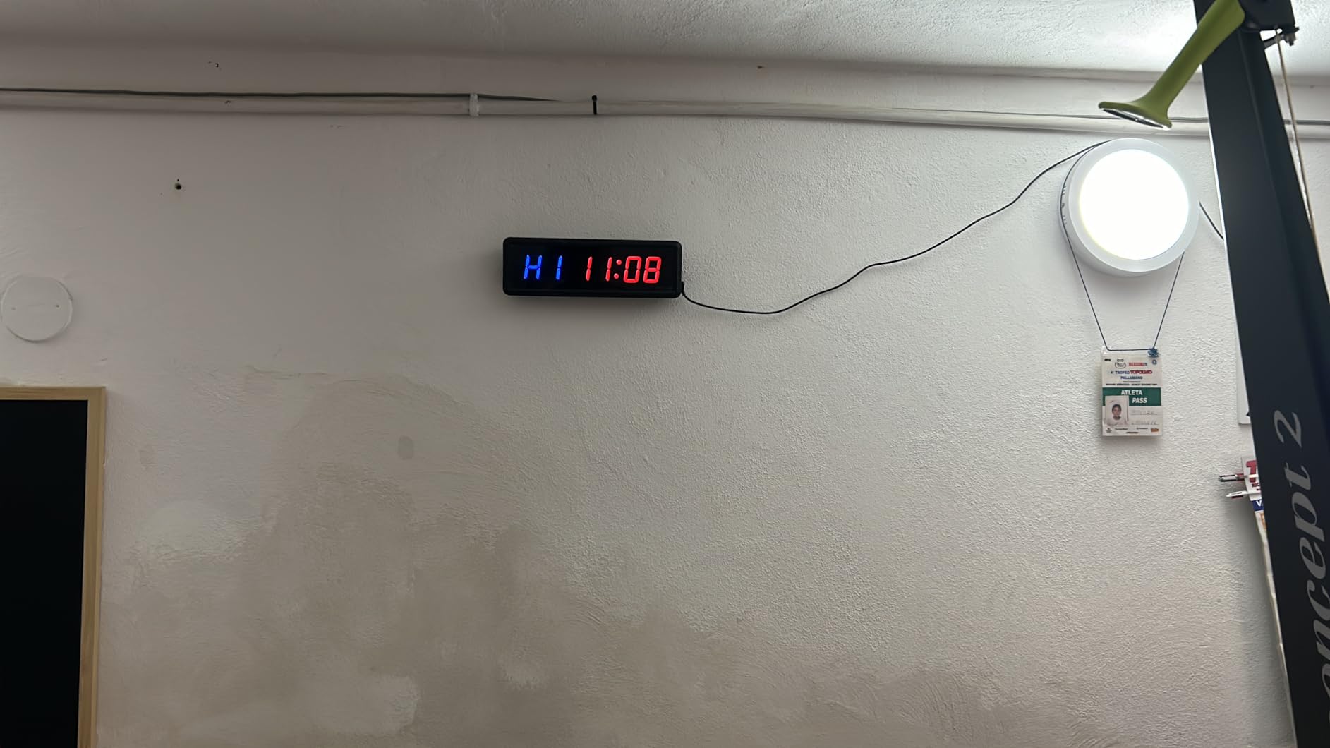 PELLOR Timer Palestra LED con Telecomando da Muro