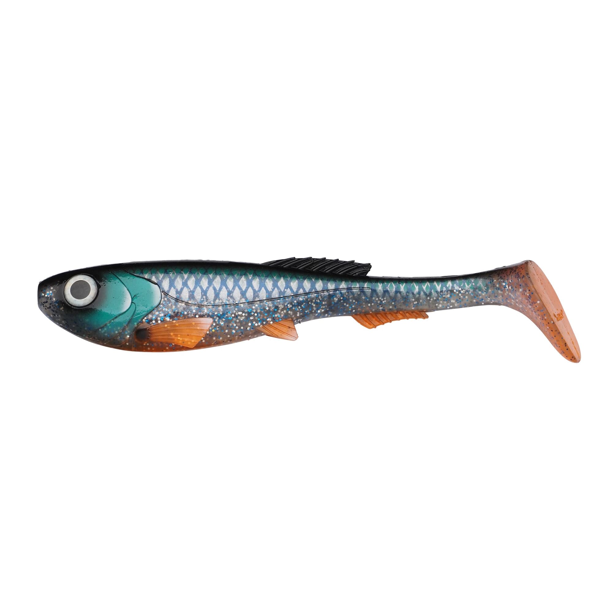 Abu Garcia Beast Paddletail shad luccio Firetiger 21 cm