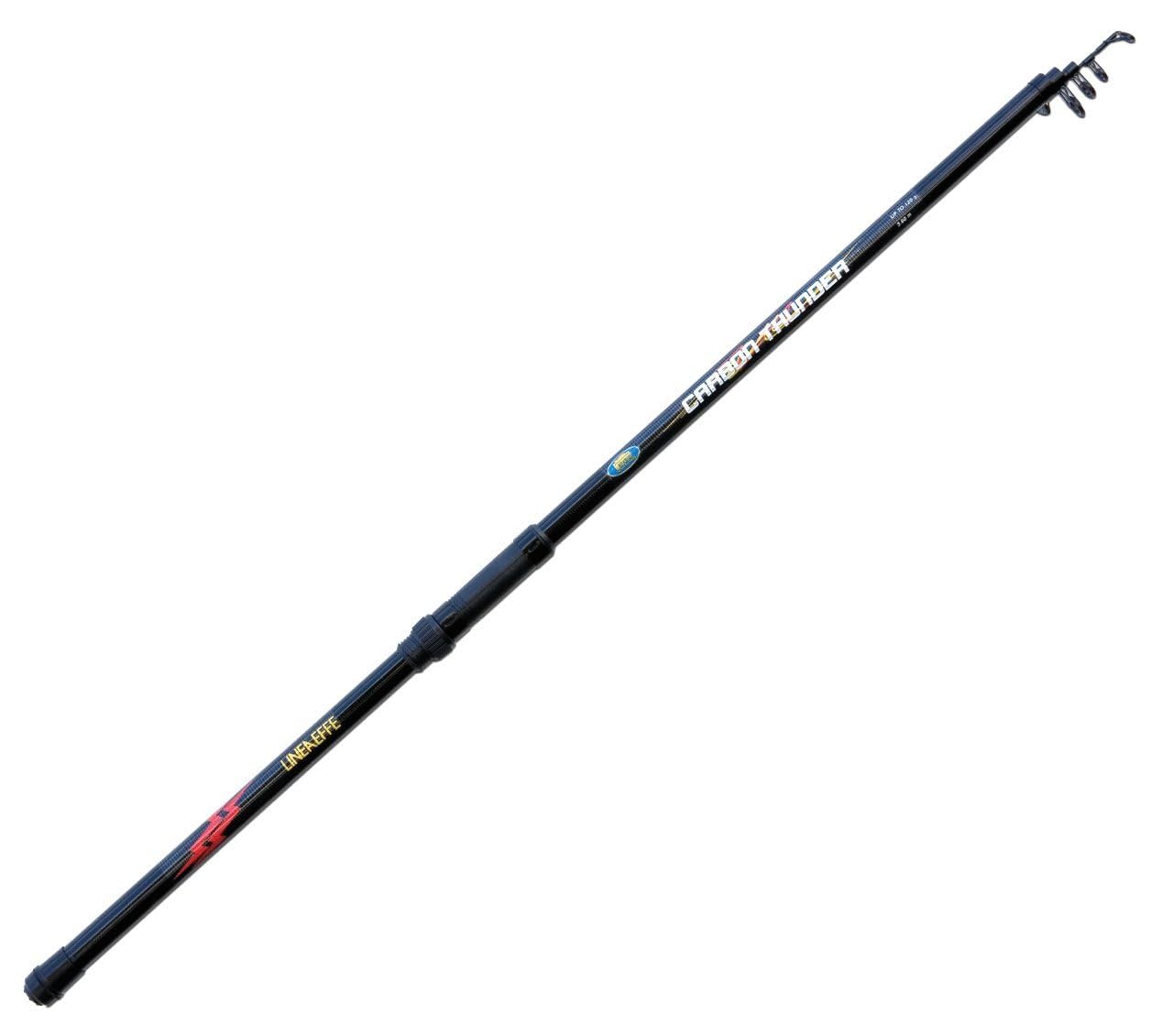 Lineaeffe Carbon Thunder 3.60 m 120 g Canna Surfcasting Telescopica