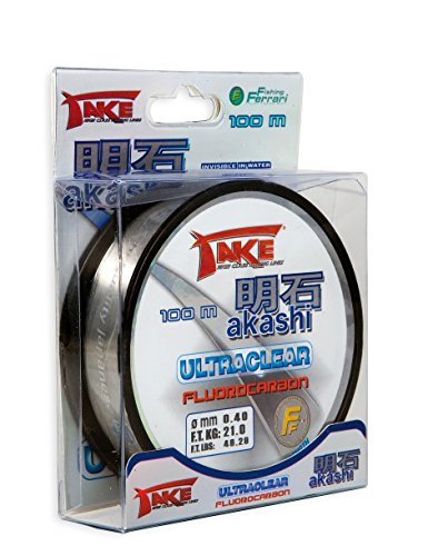 Linea Effe Take Akashi UltraClear Fluorocarbon 50 m 0,60 mm
