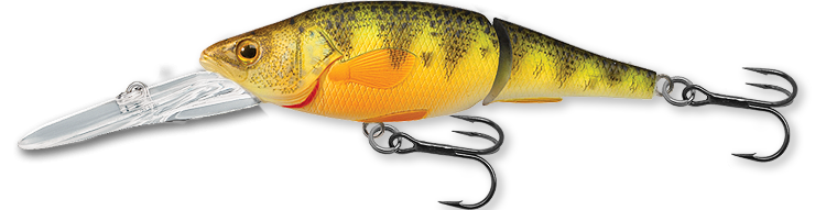 Livetarget Jointed Baits Yellow Perch esca snodata 3 5/8" traina