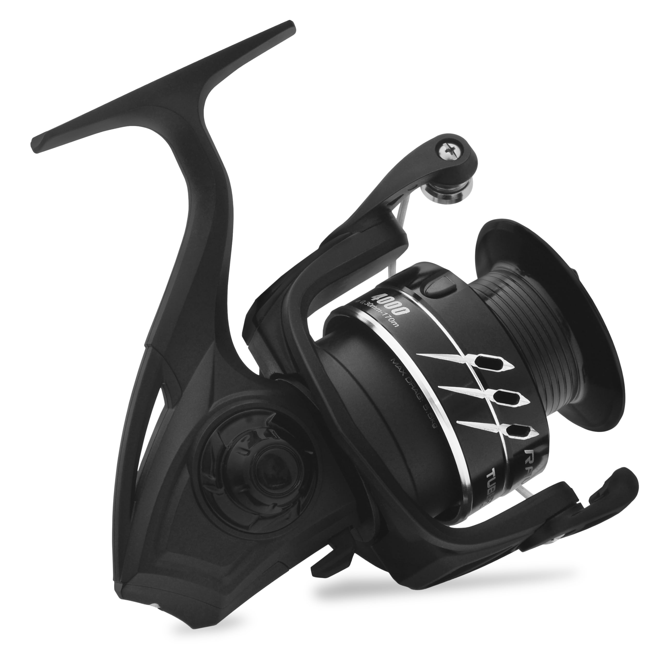 Tubertini Rave 5000 mulinello spinning grafite feeder