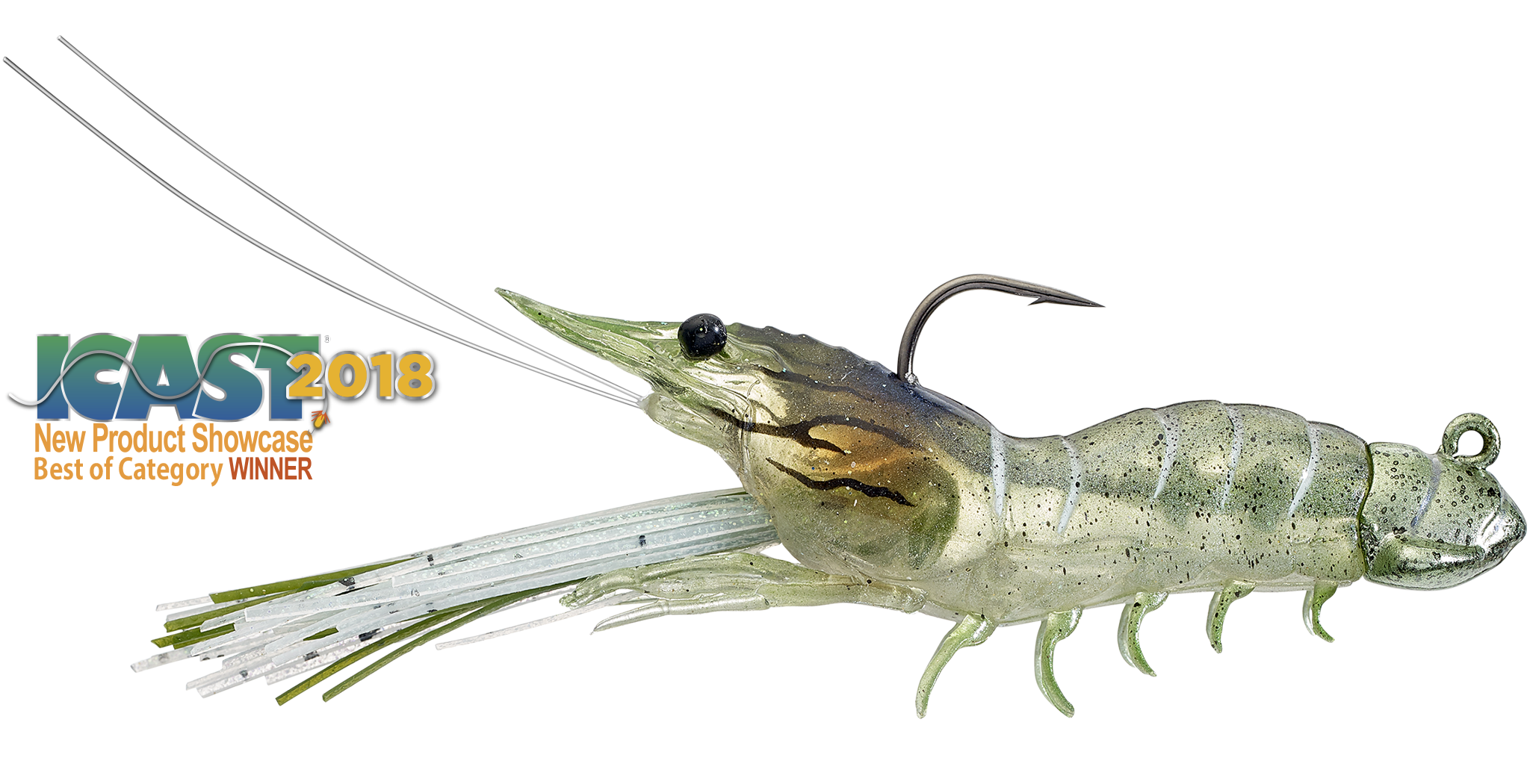 Livetarget Fleeing Shrimp gomma 2 3/4" 1/4 oz 910 Sand Shrimp
