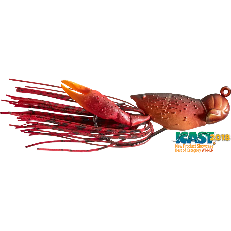 Livetarget Hollow Body Craw esca craw 1 3/4" Natural Brown