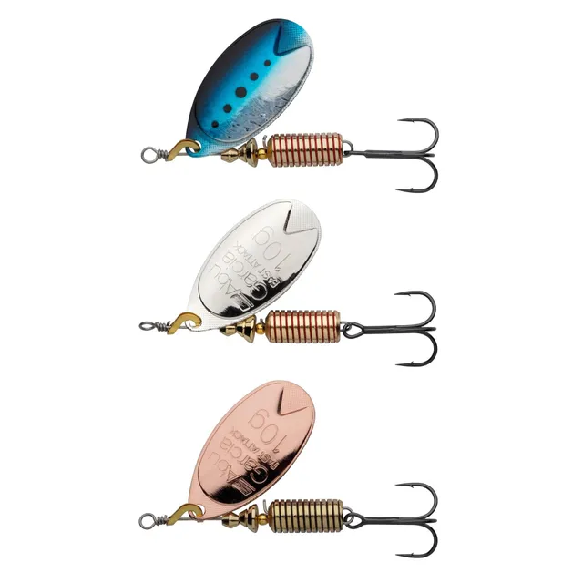 Abu Garcia Fast Attack cucchiaino trota 5 g 3 pezzi