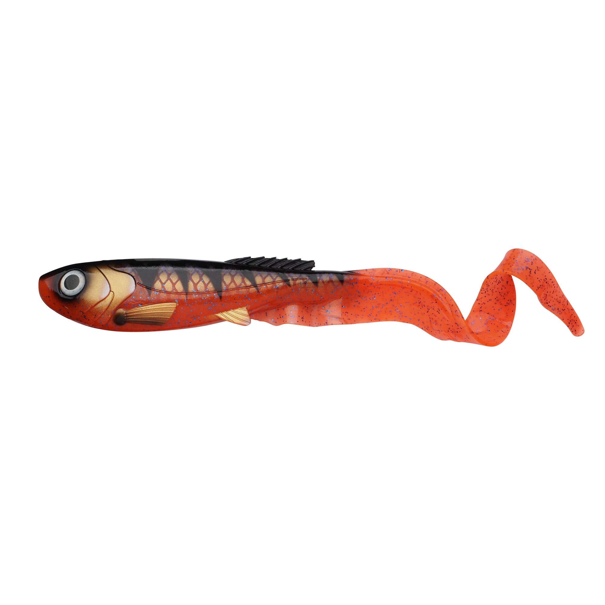 Abu Garcia Beast Curltail Gommino Albino Trout softbait luccio