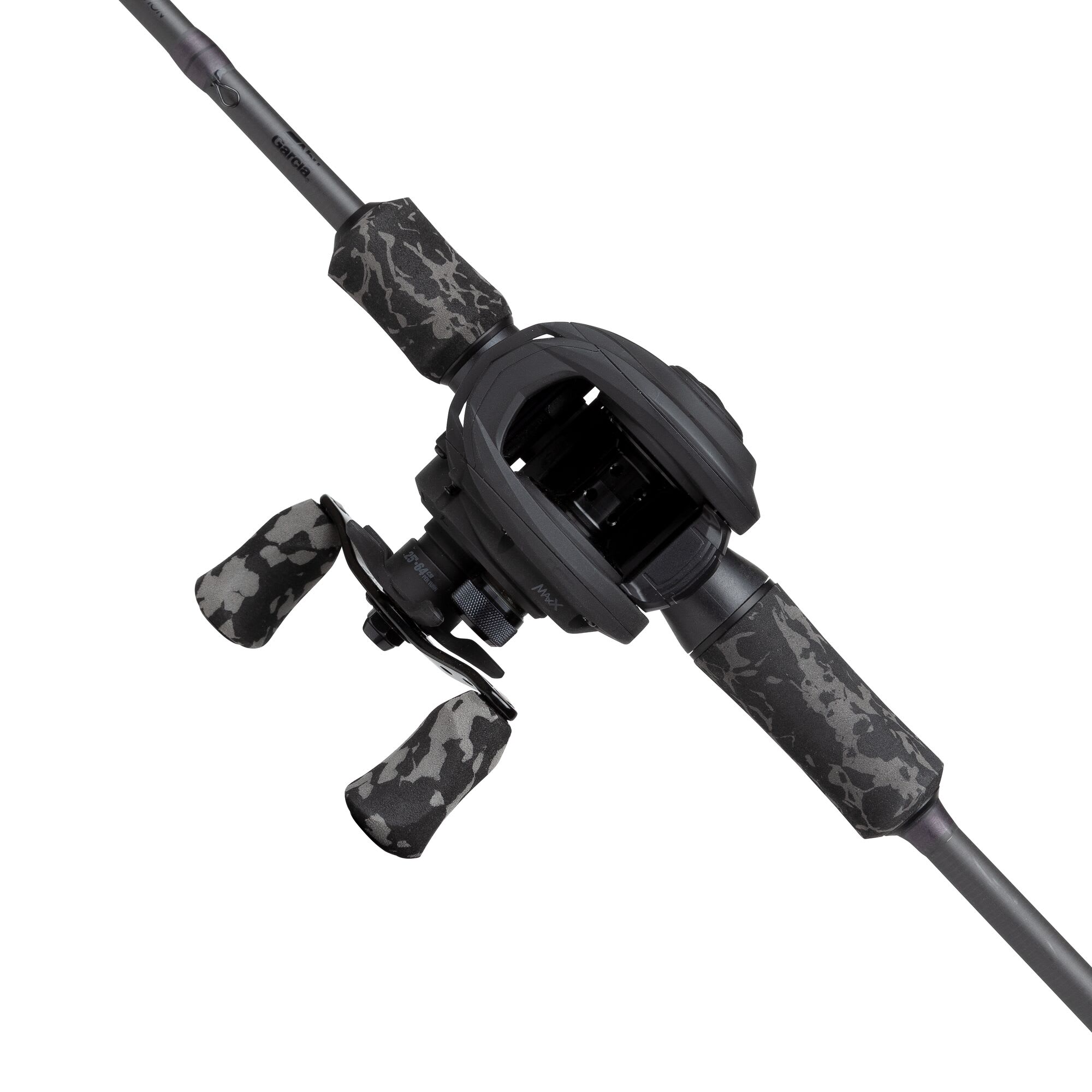 Abu Garcia Max X Black Ops combo casting carbonio