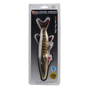 Savage Gear 4D Line Thru Pike swimbait luccio acqua dolce