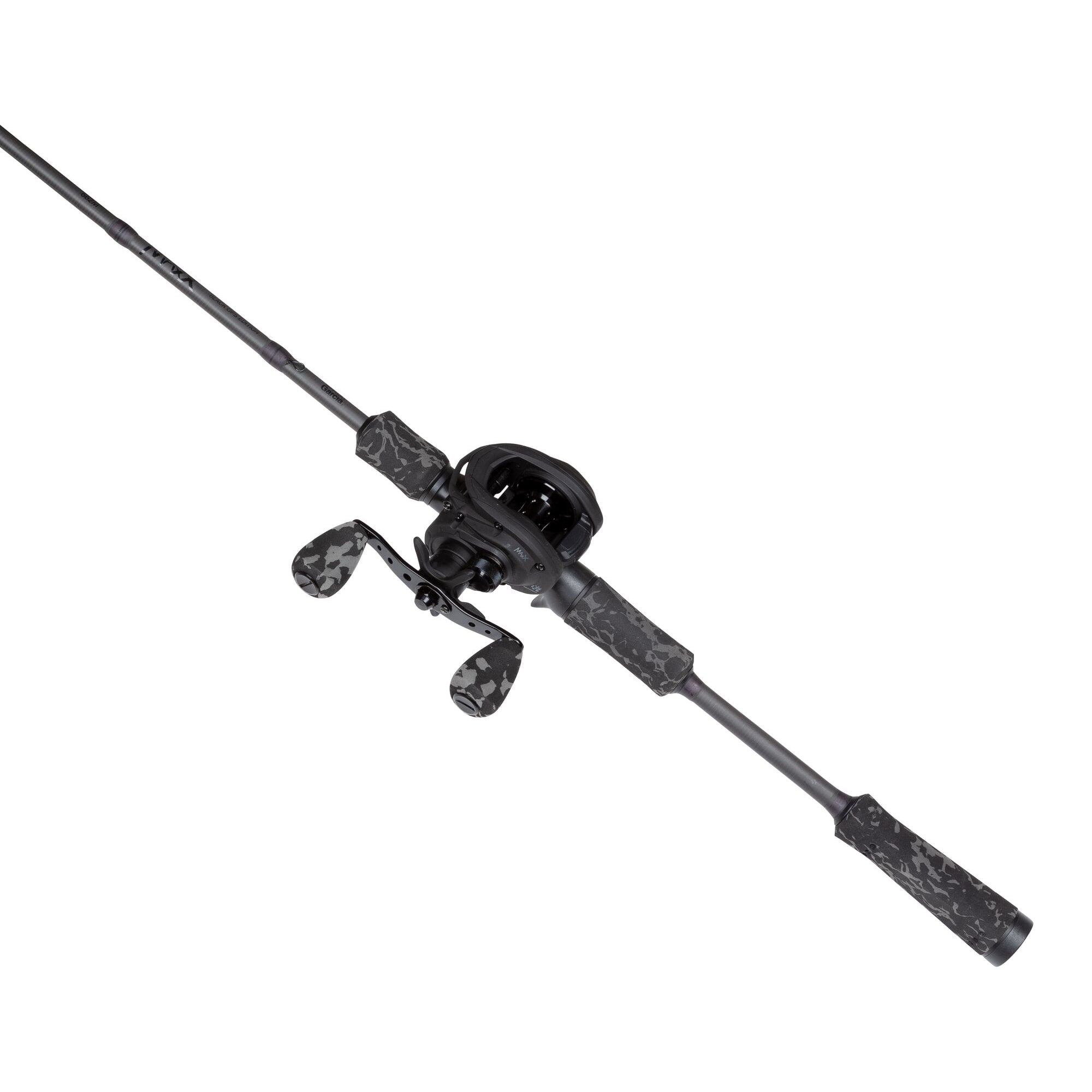 Abu Garcia Max X Black Ops combo casting carbonio