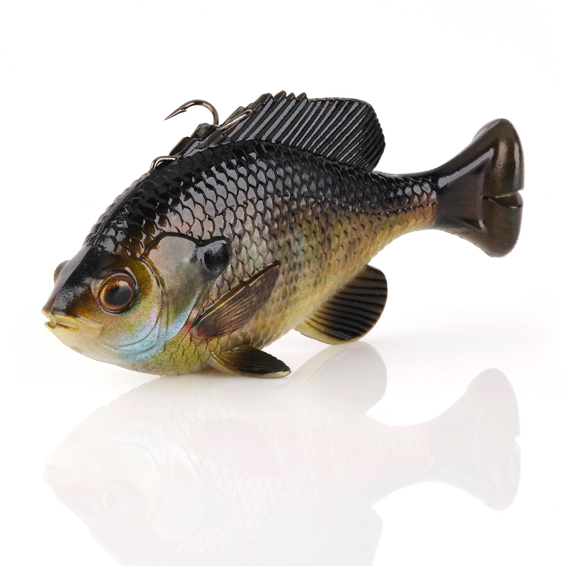 Savage Gear Pulse Tail Bluegill Line Thru swimbait 3D