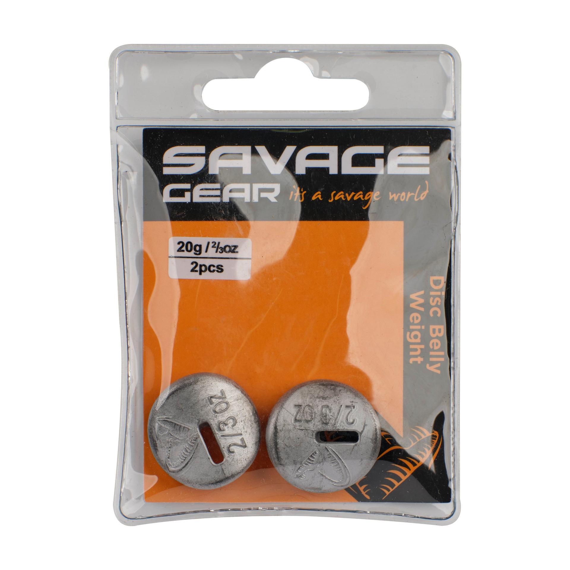 Savage Gear Weight Disc Weight piombo terminale 1 oz
