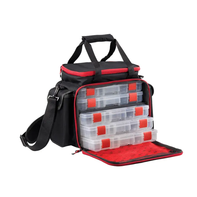 Abu Garcia Iaconelli XL borsa pesca luccio con 7 box