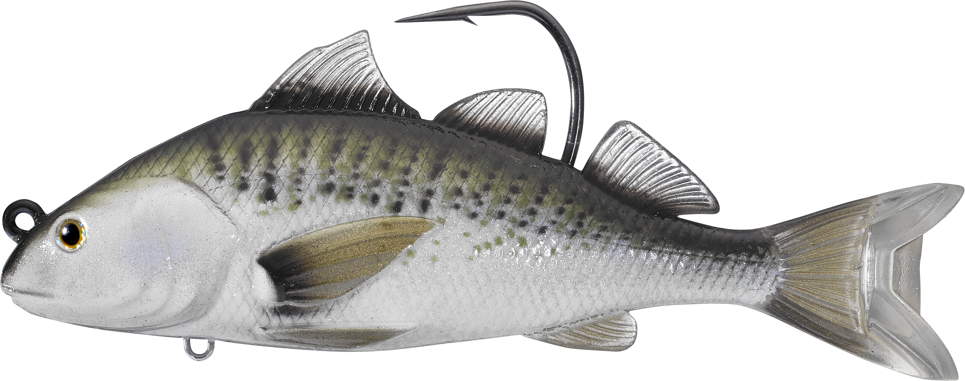 Livetarget Croaker Swimbait 4" esca 1 oz Atlantic Croaker