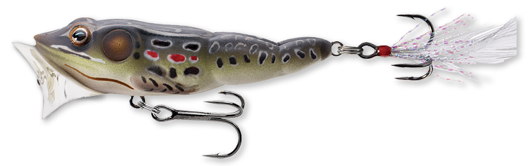 Livetarget Frog Popper 2,5" popper Green Yellow