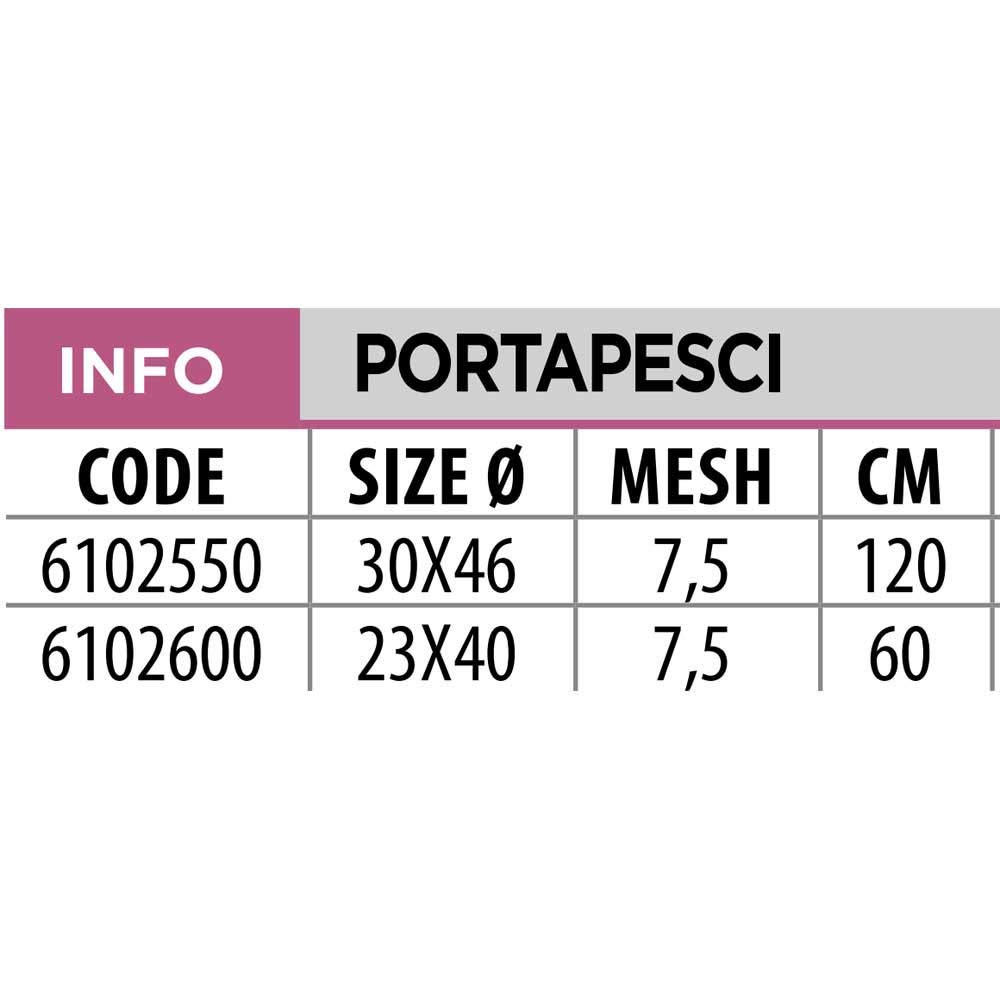 Linea Effe Retino Porta Pesci 120 cm 30x46 cm Mare Lago