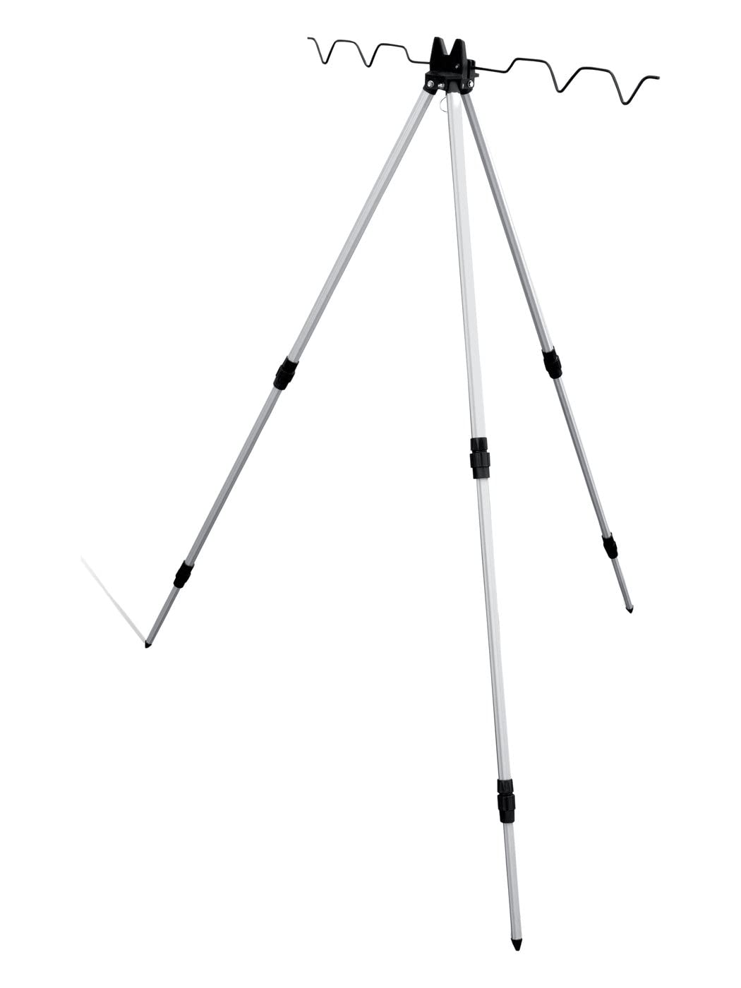 Lineaeffe Supporti Tripode Alluminio Estensibile Leggero Pesca