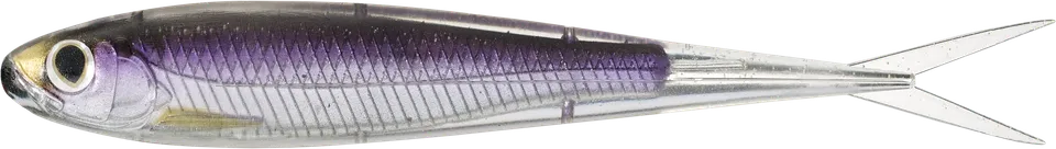 Livetarget Twitch Minnow esca morbida 9,5 cm Silver Pearl 4 pz