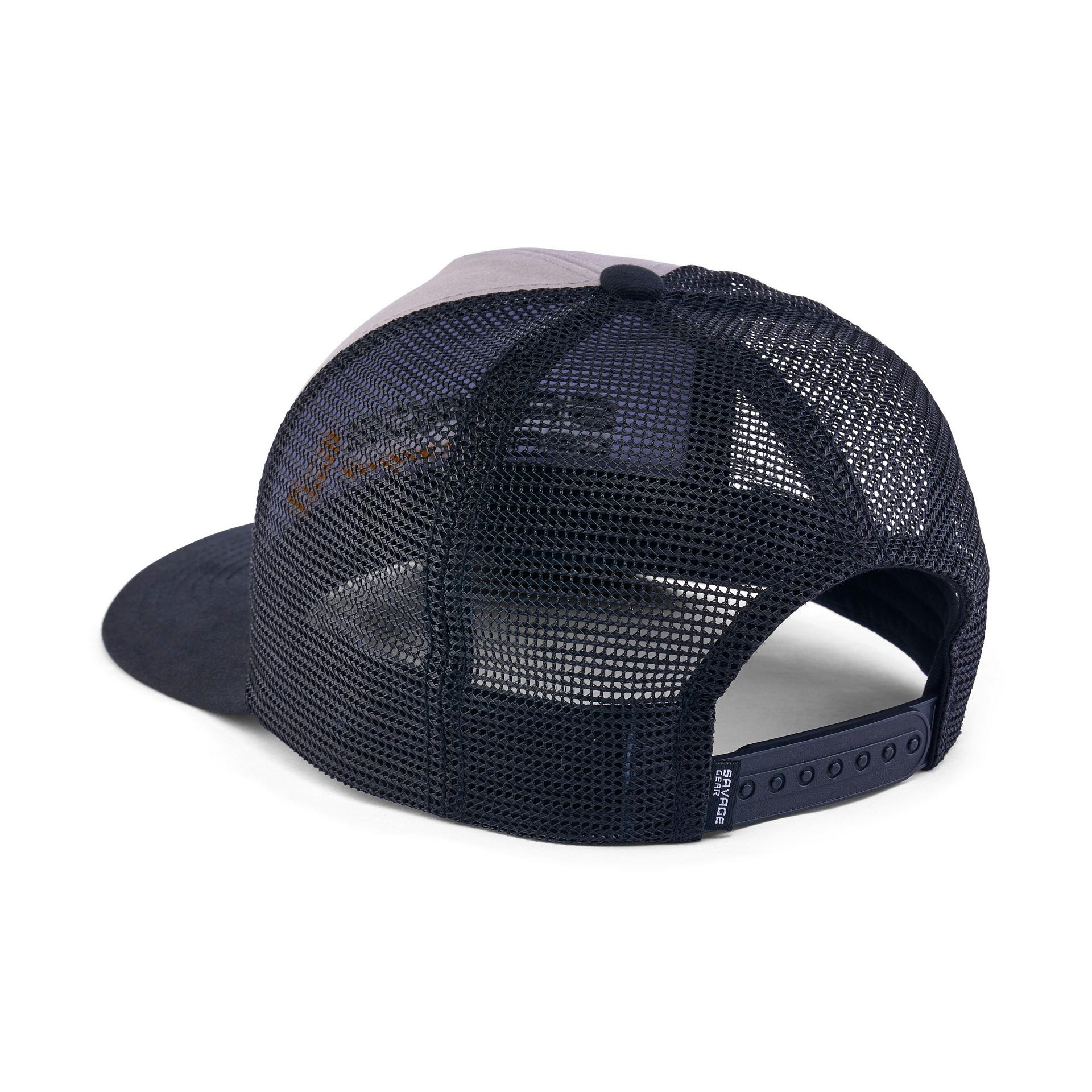 Savage Gear Orange LTD Logo Twill Trucker cappello pesca