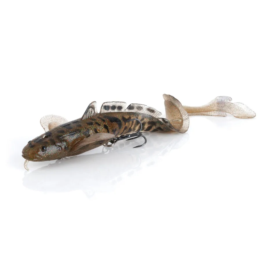 Savage Gear 3D Burbot Swimbait Line Thru per Luccio
