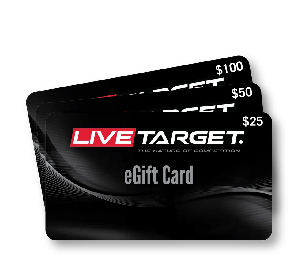 Livetarget Gift Cards carta regalo pesca 25 USD regalo