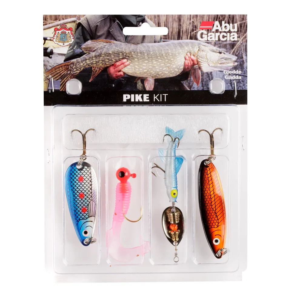 Abu Garcia Iaconelli Pike kit esche artificiali 4 pezzi